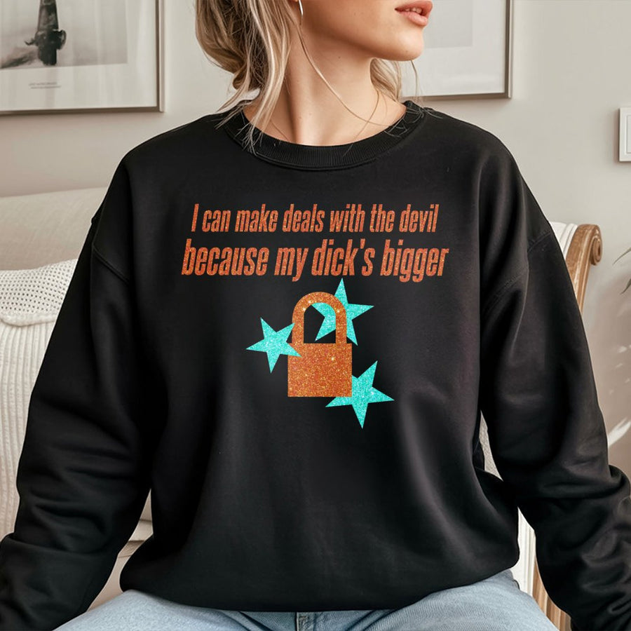 Sassy Graphic Sweatshirt | Funny Lyric Quote Aesthetic | Premium Soft Cotton Blend | Bold Gift For Music Fans