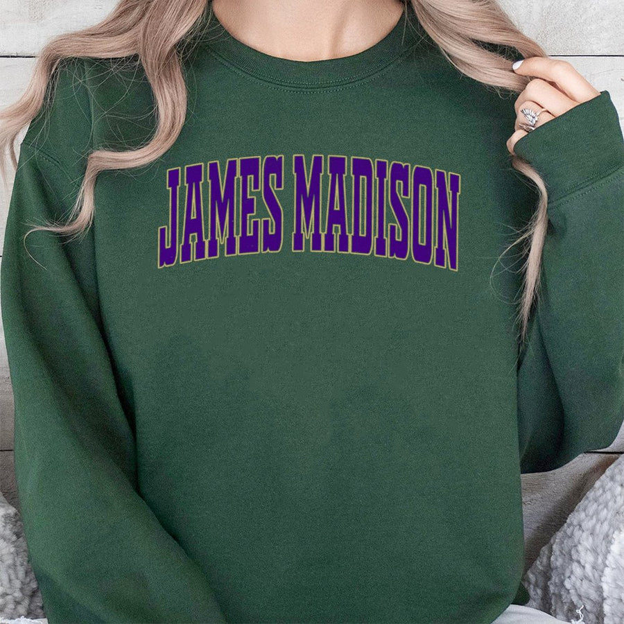 James Madison College Style Sweatshirt