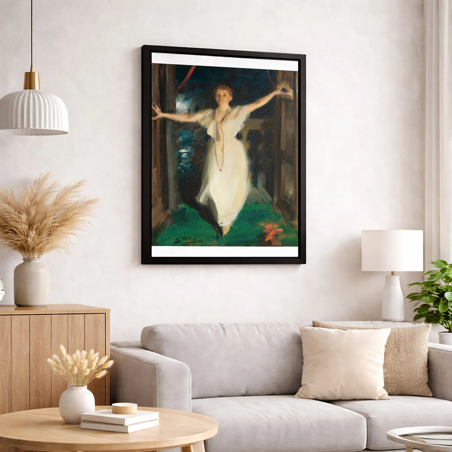 The Morning Toilet by Anders Zorn Canvas | Impressionist Wall Art Print | 1.25-Inch Gallery Wrap | Classical Fine Art Home Decor