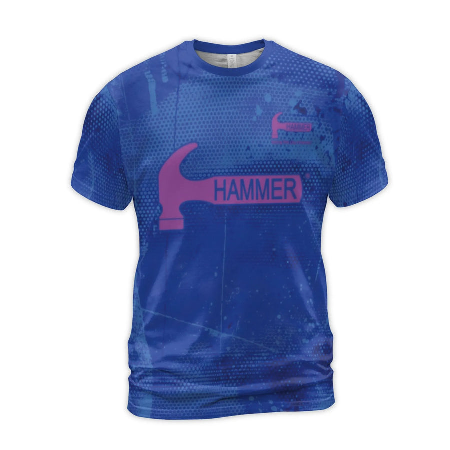 Hammer Graphic T-Shirt | Vibrant 3D All-Over Print | Soft Premium Jersey | Unique Unisex Streetwear Gift