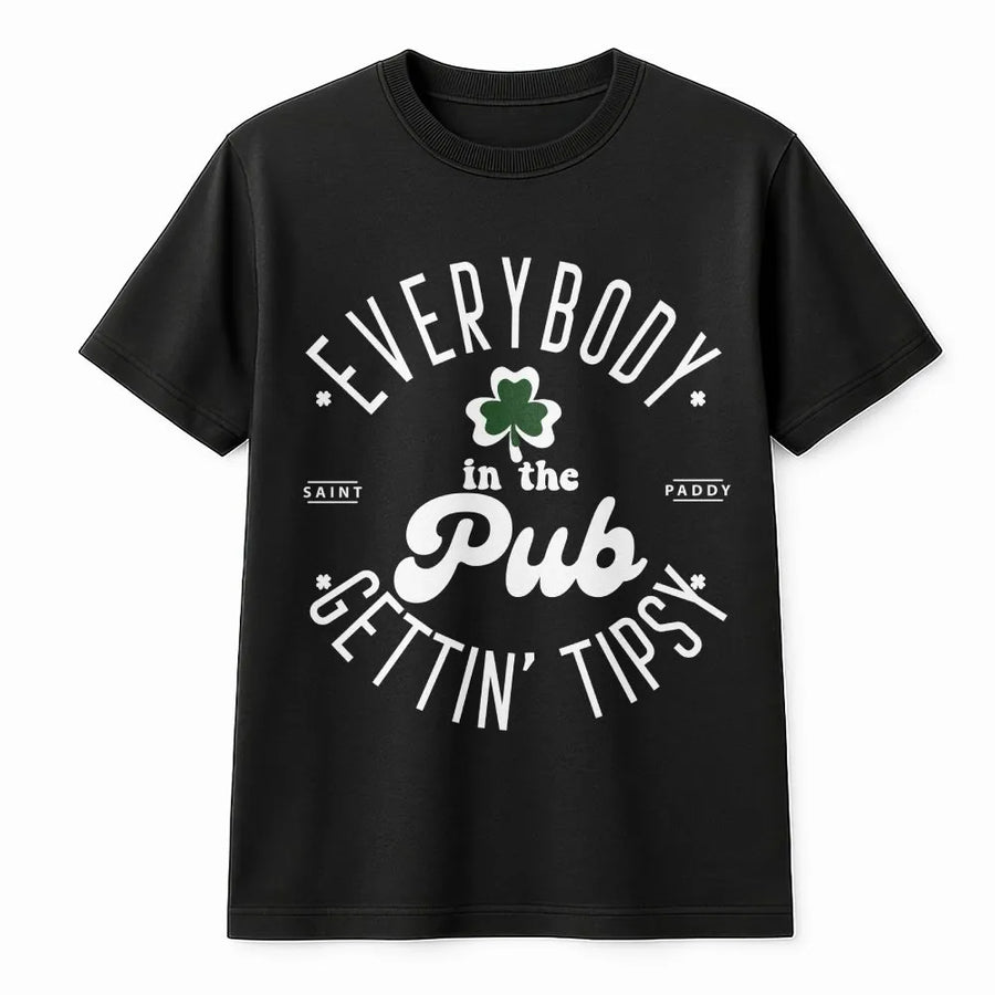 St. Patrick's Day T-Shirt | Funny Irish Drinking Pub Quote | Premium Soft Cotton Graphic Tee | Gift For Him And Her