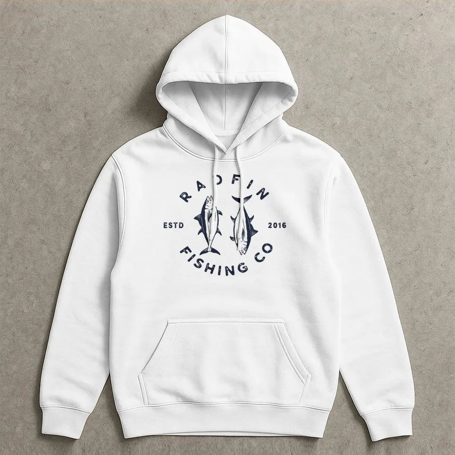 Tuna Fishing Hoodie | Vintage Offshore Saltwater Graphic | Premium Soft Cotton Blend | Great Gift for Fishermen and Anglers