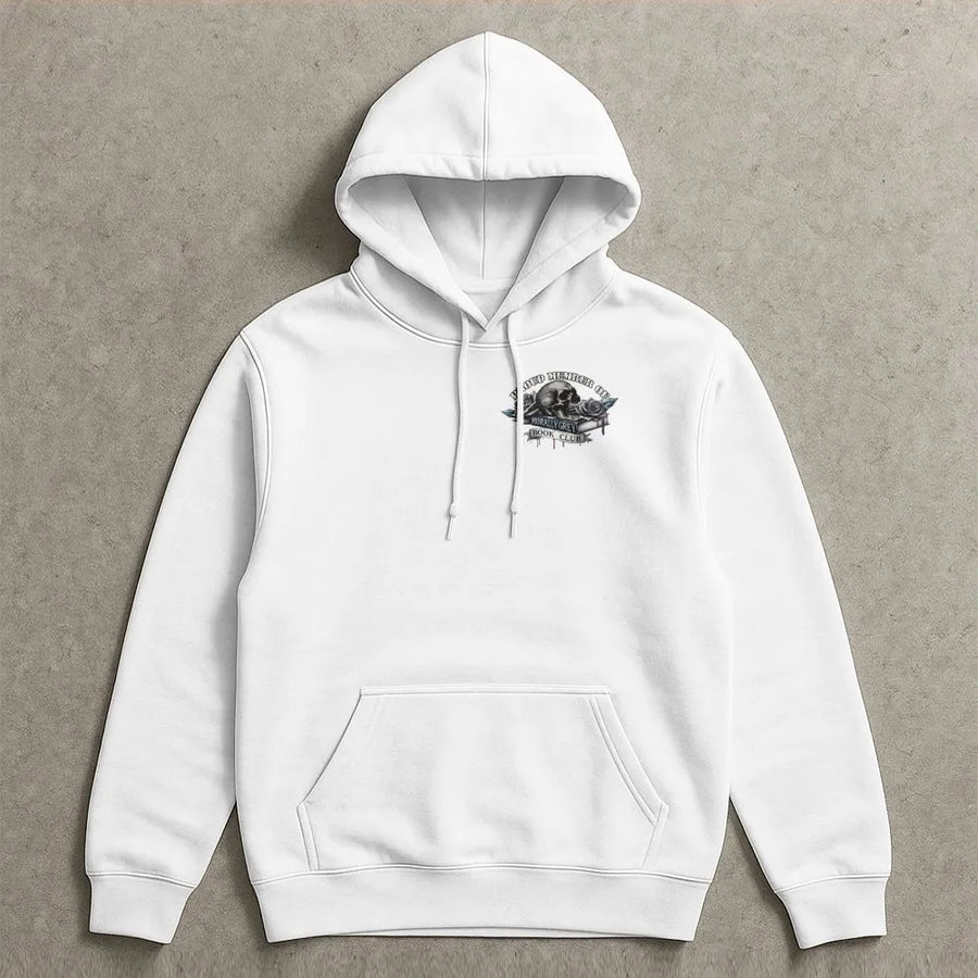 Morally Grey Book Club Hoodie | Skull & Roses Graphic Tee | Premium Soft Cotton | Gift for Dark Romance & Smut Readers