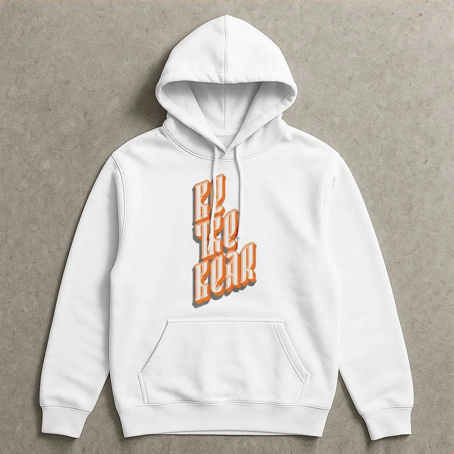 Be The Fear Hoodie | Retro 70s Style Graphic Pullover | Soft Cotton Blend | Motivational Inspirational Gift for Women and Men