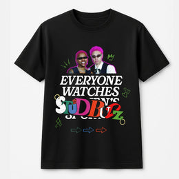 Everyone Watches Studbudz T-Shirt, Gift For Her, Womens Basketball T-Shirt, Women'S Clothing, Womens Sports, Basketball T-Shirt