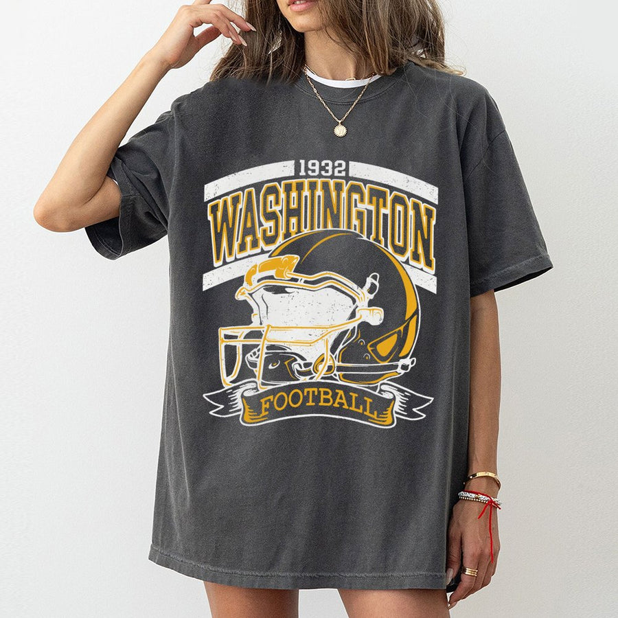 Vintage 90s Style Washington Football Vintage T-Shirt Washington Commander T-Shirt Washington Fan Gift