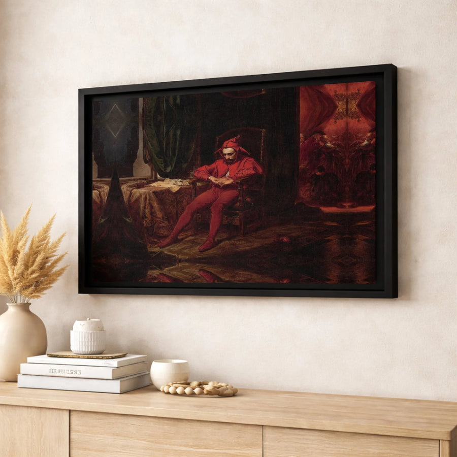 Stańczyk By Jan Matejko Canvas Art | Famous Historical Painting | Premium Gallery-Wrapped Print | Classic Home & Office Decor Gift