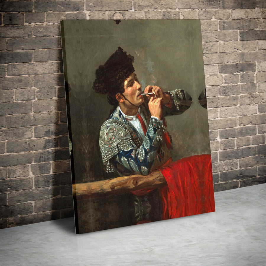 Édouard Manet Matador Painting | Fine Art Canvas Wall Decor | Premium 1.25" Thick Gallery Wrap | Classic Spanish Bullfighter Art Gift