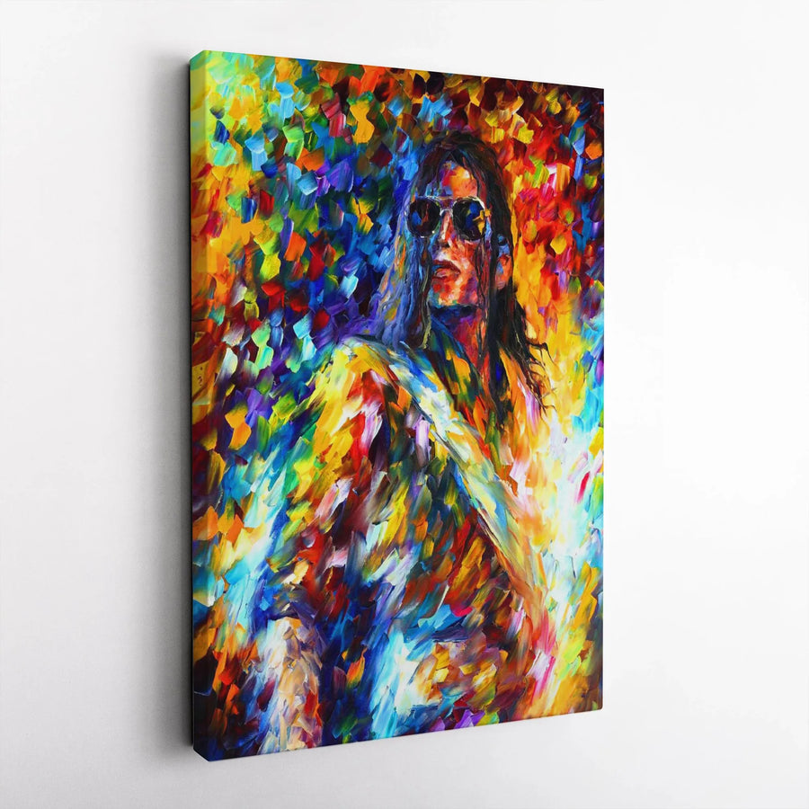 Abstract Woman Portrait Canvas | Colorful Impressionist Style Art | Premium Fade-Resistant Print | Modern Home Decor Wall Art