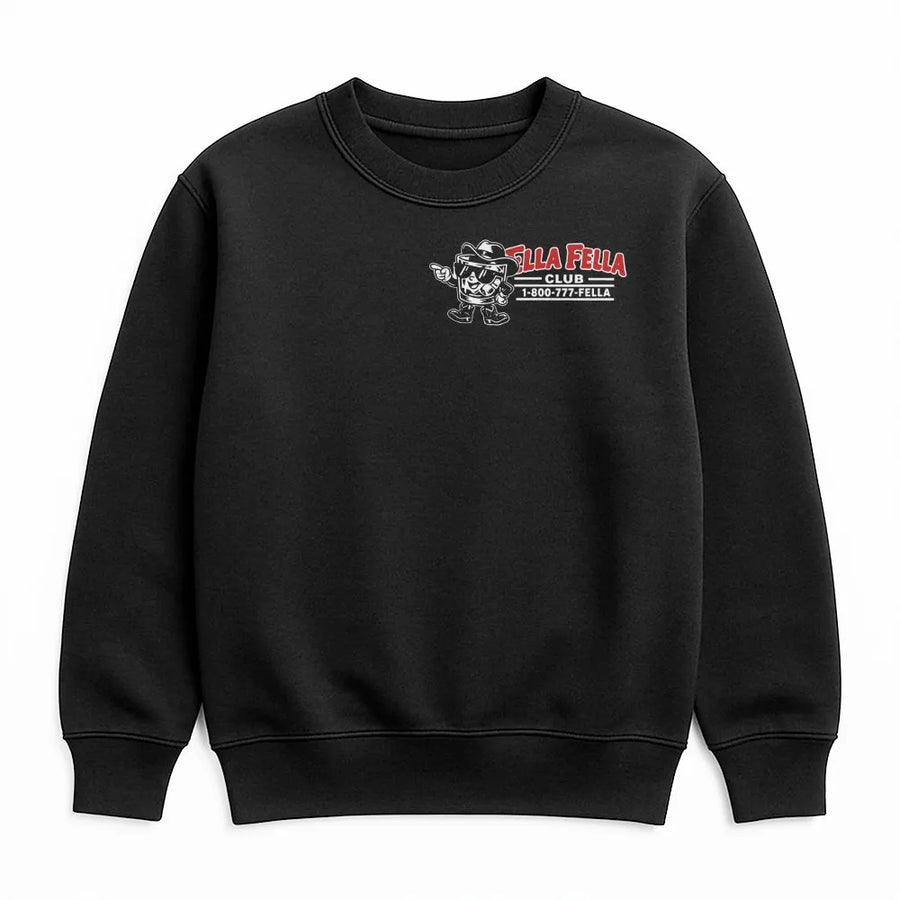 Ella Fella Club Sweatshirt | Retro Whiskey Cowboy Graphic Tee | Premium Cotton Shirt | Funny Drinking Gift for Men
