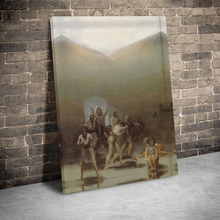 Francisco Goya Pilgrimage to San Isidro Canvas Print | Famous Oil Painting Reproduction | 1.25 Inch Gallery Wrap | Museum Quality Fine Art Gift