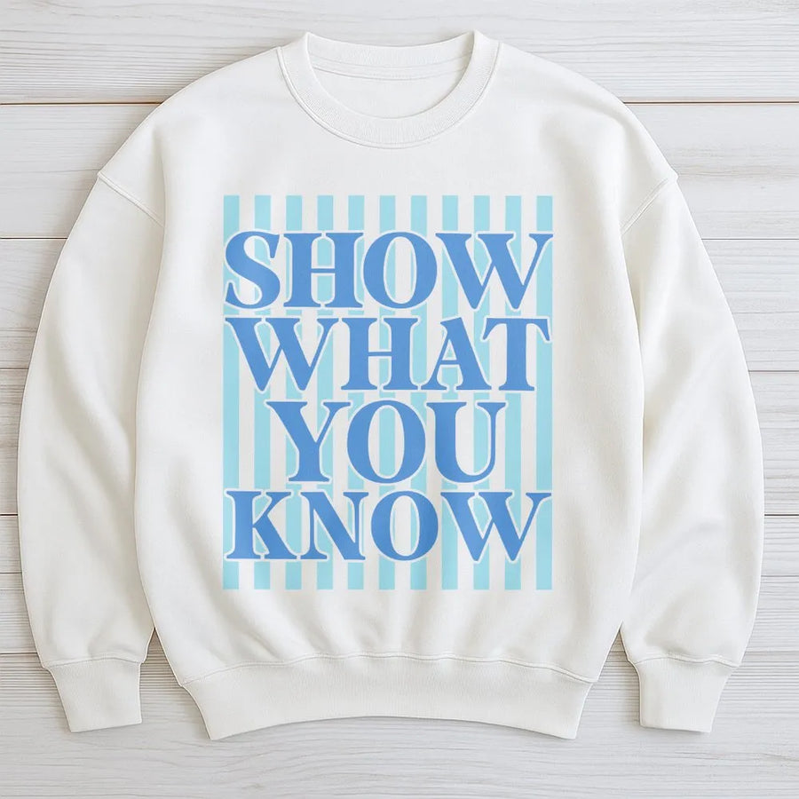 State Testing Teacher Shirt | Show What You Know Retro Graphic | Comfort Colors Cotton Tee | Gift for Teacher Team & Testing Coordinator