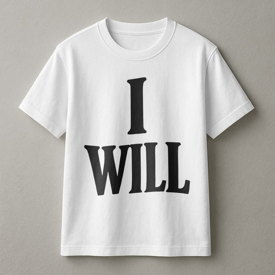 I Will Sarcastic T-Shirt | Funny Dark Humor Quote Graphic | Premium Soft Cotton Tee | Sassy Gift for Women and Men
