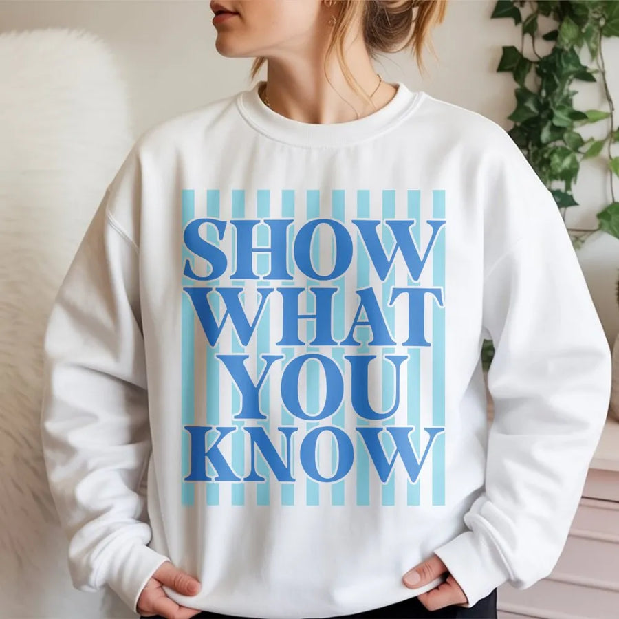 State Testing Teacher Shirt | Show What You Know Retro Graphic | Comfort Colors Cotton Tee | Gift for Teacher Team & Testing Coordinator