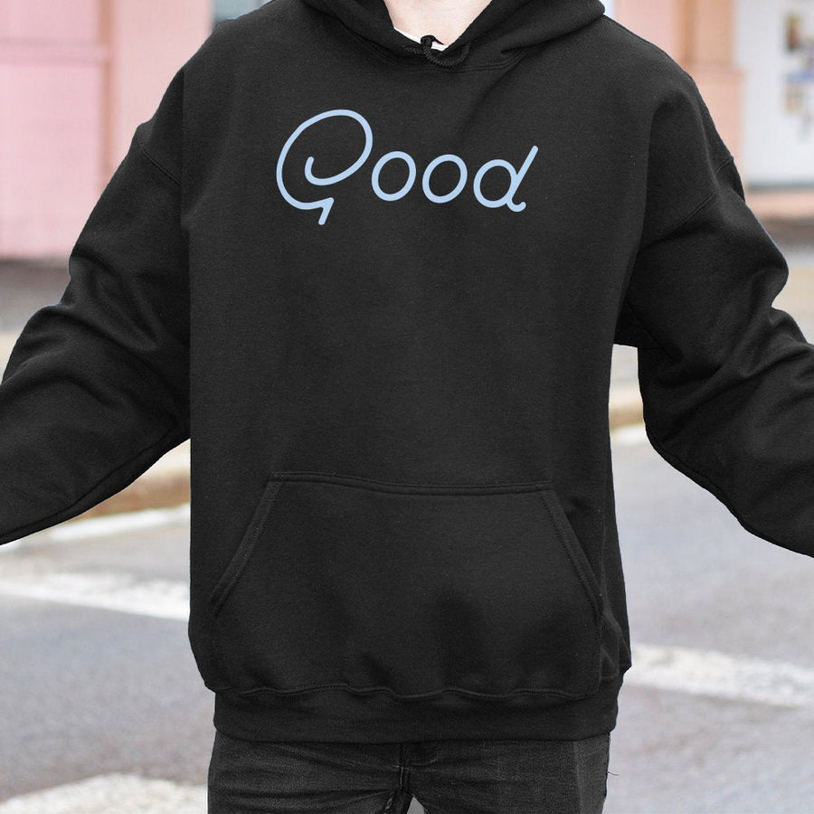 Good Golf Hoodie | Minimalist Graphic Lettering | Soft Cotton-Polyester Blend | Trendy Unisex Gift for Golf Lovers