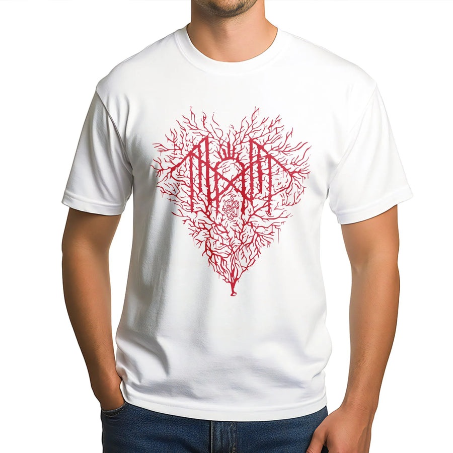 Gothic Heart Root T-Shirt | Dark Grunge Aesthetic Graphic Tee | Premium Cotton Streetwear | Unique Alt Fashion Gift for Men and Women