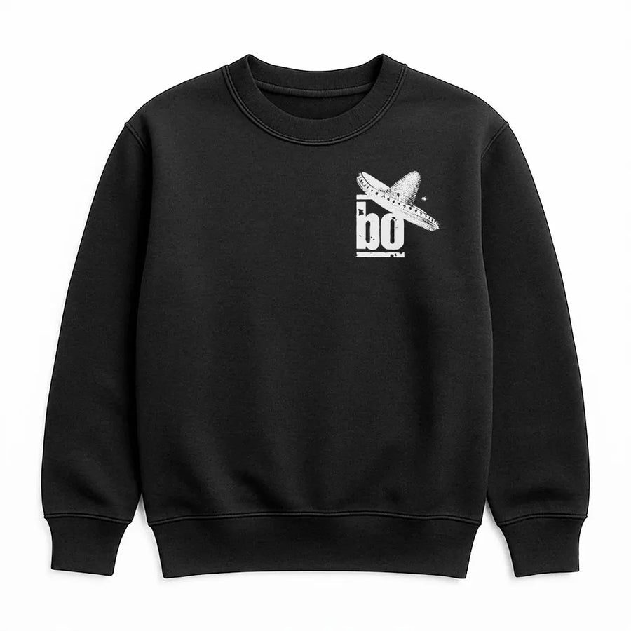 Sombrero Sweatshirt | Vintage Distressed Graphic Chest Logo | Premium Cotton Blend Pullover | Unisex Cinco de Mayo Gift
