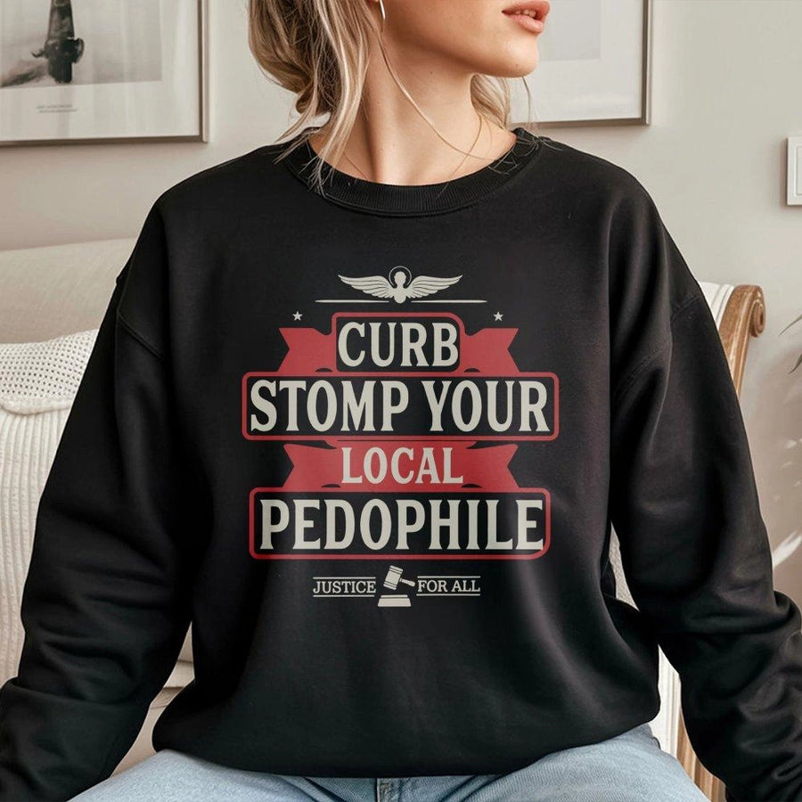 Graphic Statement Sweatshirt | Justice for All Text Design | Premium Cotton Blend | Unisex Advocacy Apparel for Activists