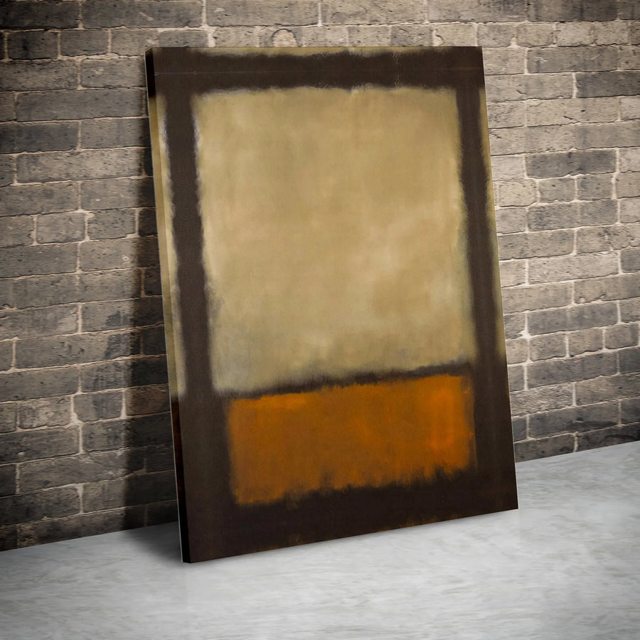 Abstract Canvas Wall Art | Minimalist Neutral Earth Tones | Premium Gallery Wrap Print | Modern Home & Office Decor Gift