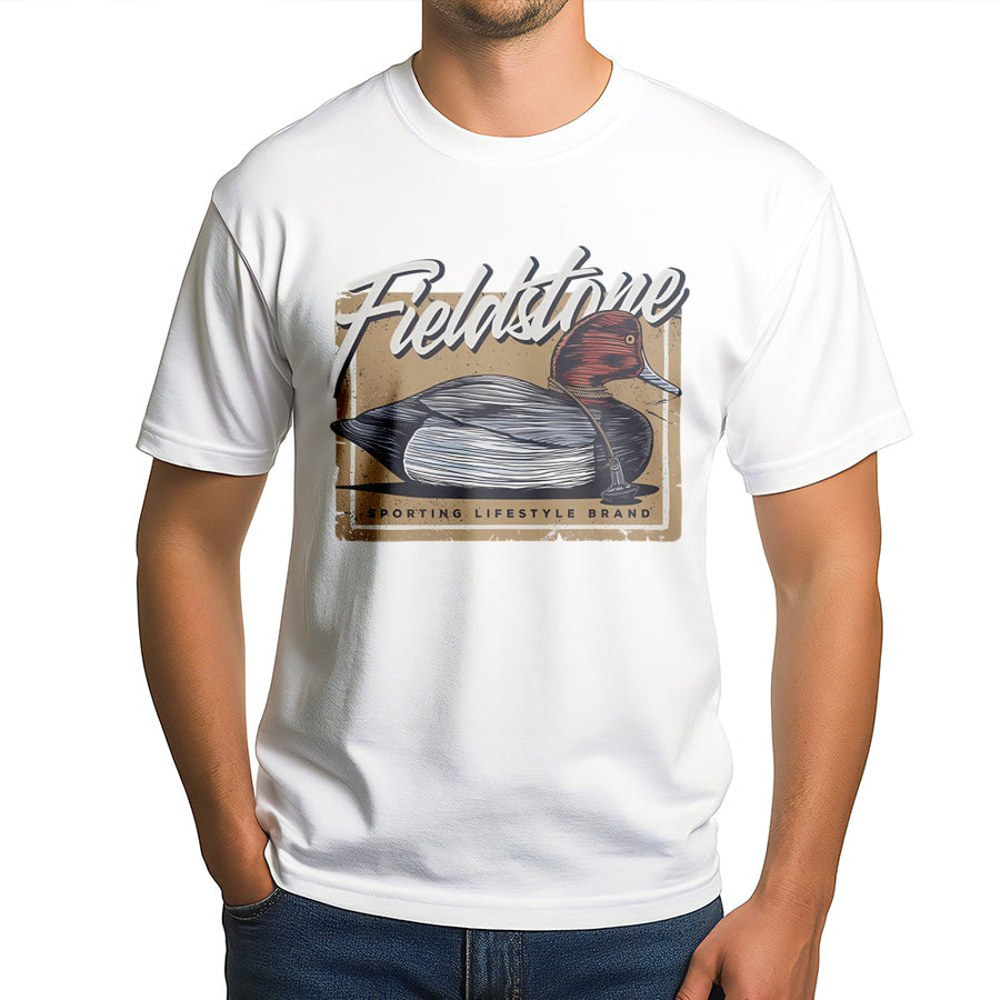 Duck Hunting T-Shirt | Vintage Mallard Waterfowl Graphic | Premium Cotton Unisex Tee | Gift for Outdoorsmen and Wildlife Enthusiasts