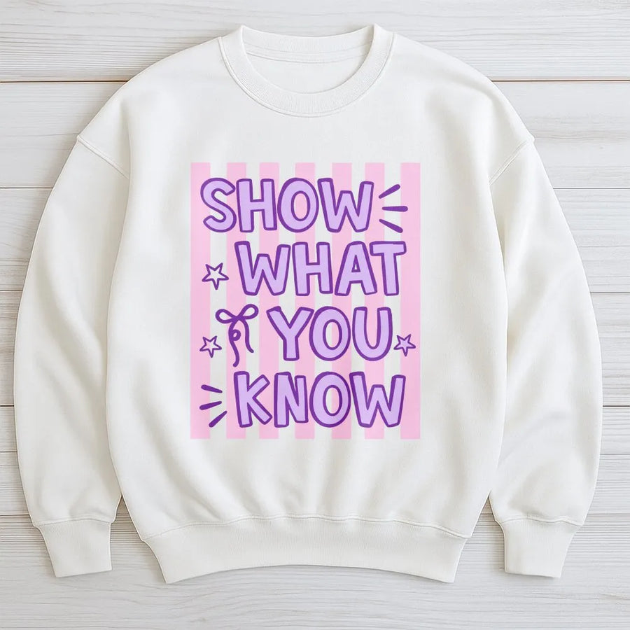 Test Day Teacher Shirt | Show What You Know Striped Graphic | Premium Comfort Colors Tee | Matching Teacher Team Gift