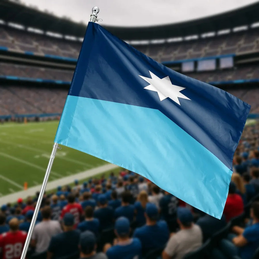 Official New Minnesota State Flag | Double-Sided North Star Design | UV Fade-Resistant Polyester | Outdoor Decor Gift for Minnesotans