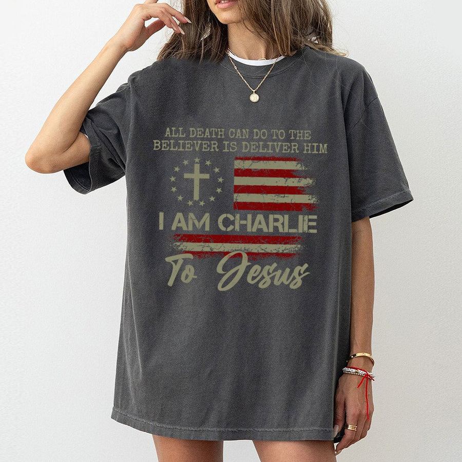 Faith-Based Graphic T-Shirt | American Flag Cross Design | 100% Premium Cotton | Christian Patriotic Gift for Men and Women