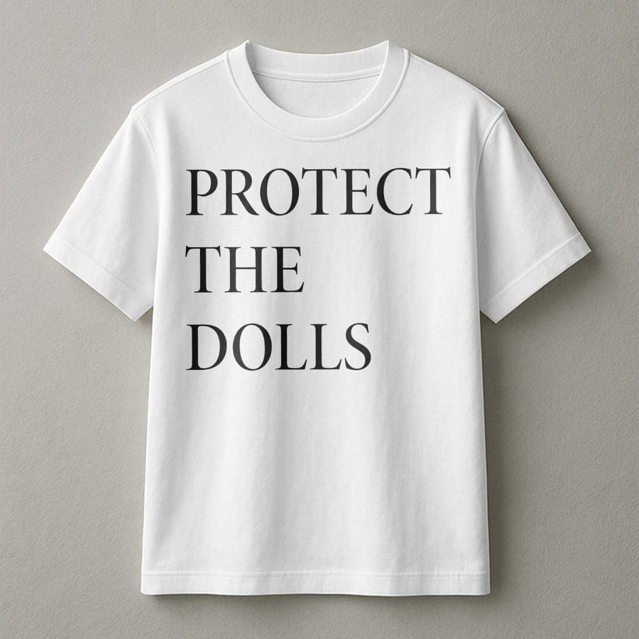 Protect The Dolls T-Shirt | LGBTQ+ Pride Graphic Tee | Premium Cotton Soft Crewneck | Empowering Trans Rights Apparel For Activists