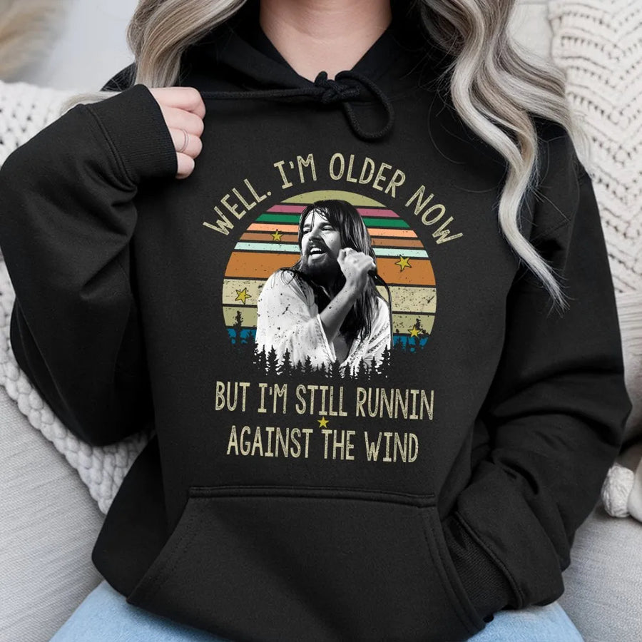 Classic Rock Lyrics Hoodie | Vintage Retro Music Graphic | Soft Cotton-Poly Blend | Premium Gift for Classic Rock Fans and Concert Goers