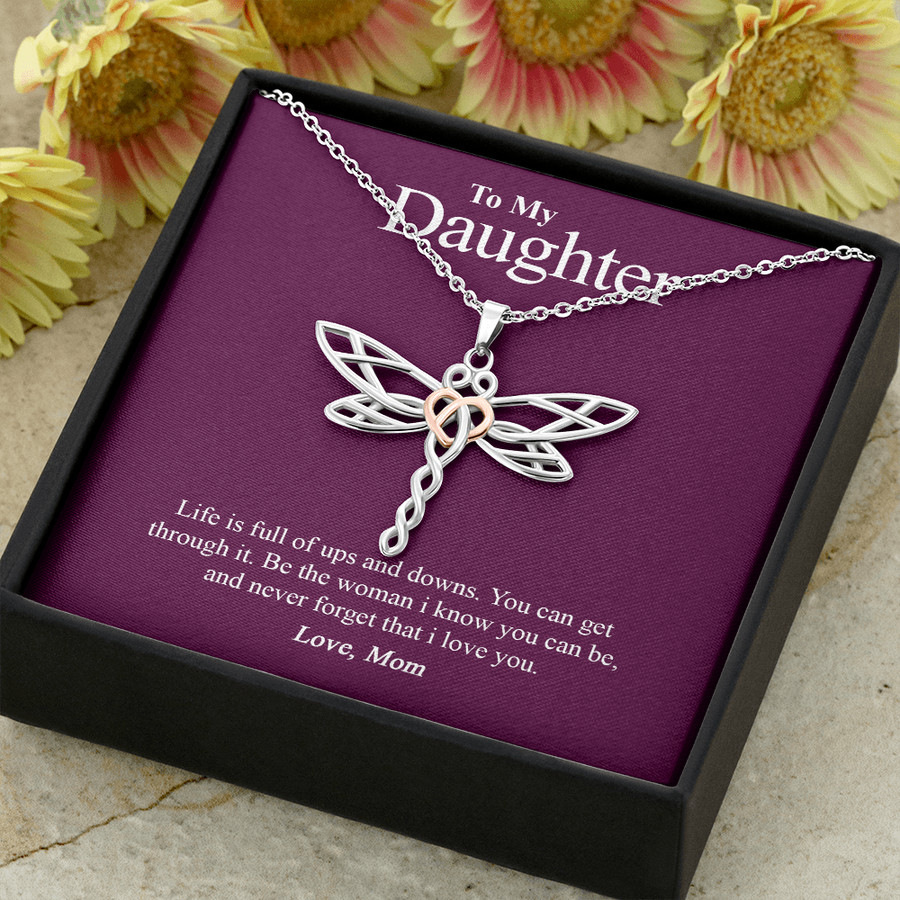 To My Daughter - Life Is Full Of Ups And Downs - Necklace