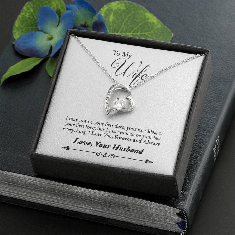 Heart Sign Love Gifts for Wife From Husband Necklace