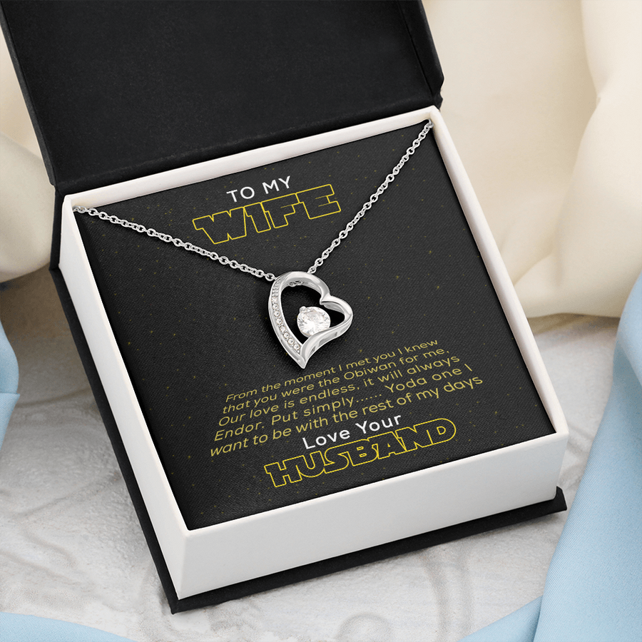 To My Wife - Heart Necklace