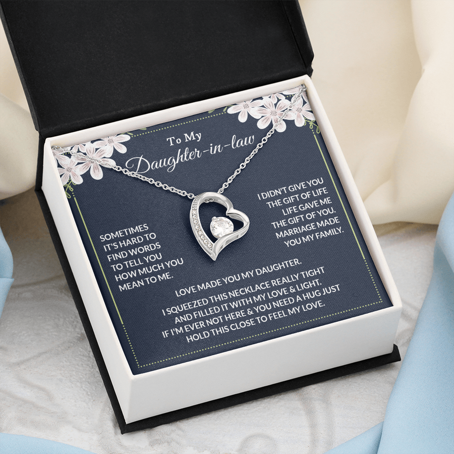 To My Daughter-in-law - Forever Love Necklace