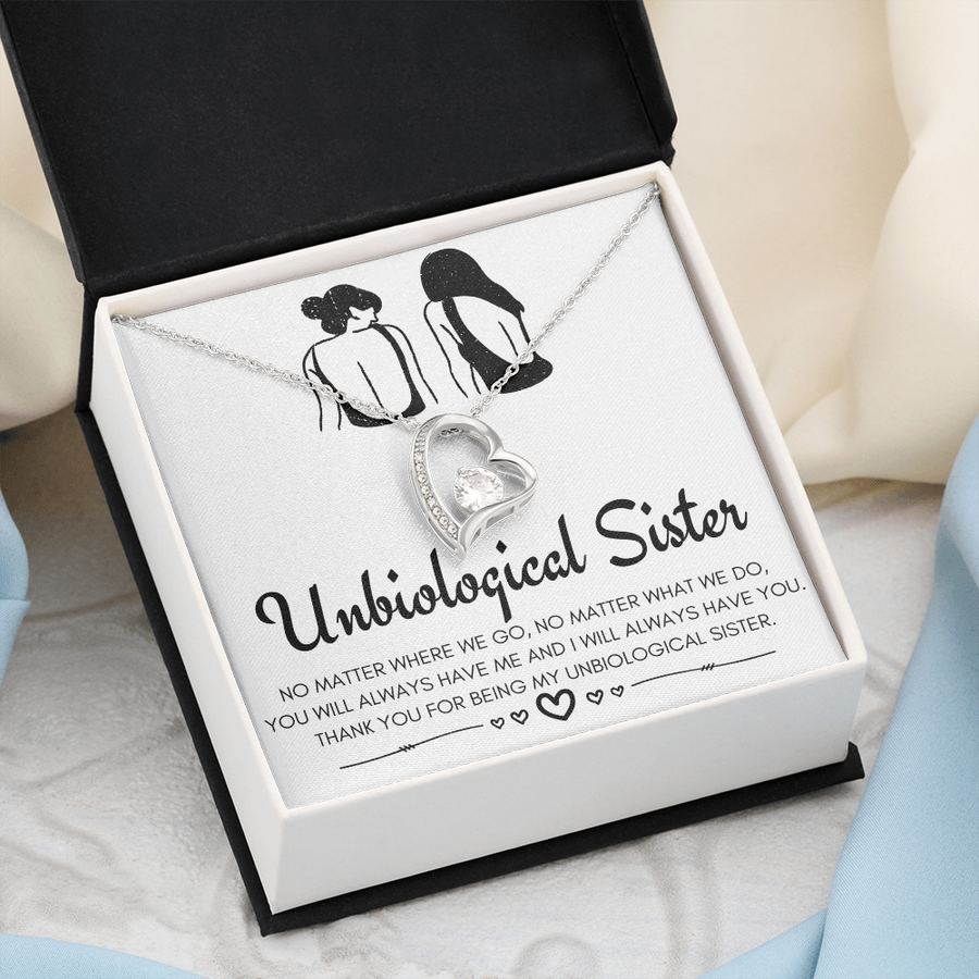 Unbiological Sister ?? - Friends Forever Necklace