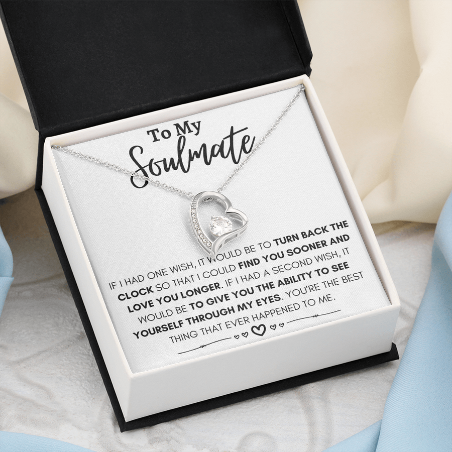 To My Soulmate - Forever Love Necklace