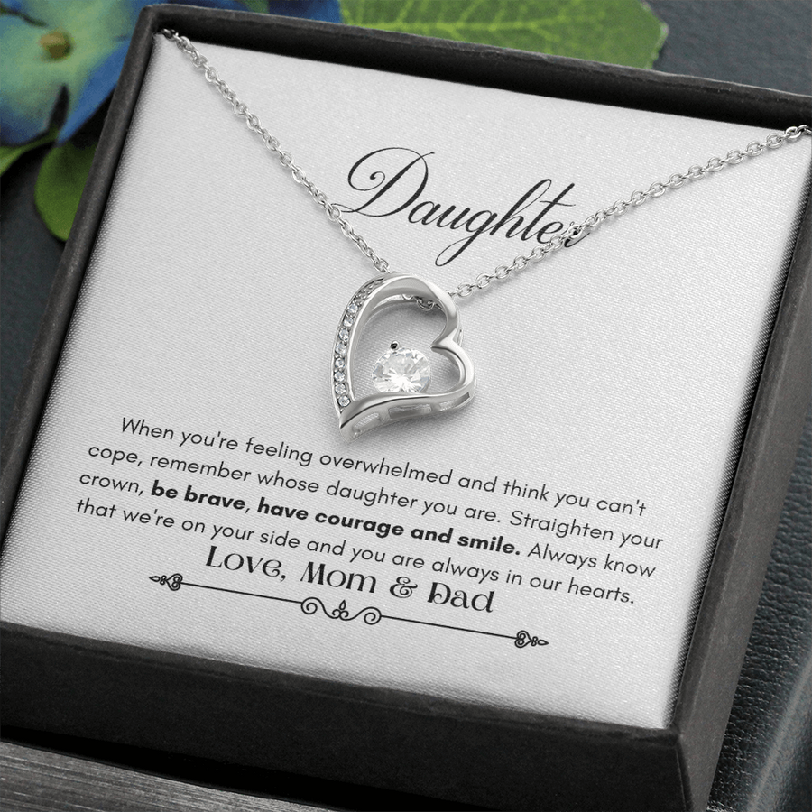 To Our Daughter - Always Know That We're On Your Side - Necklace