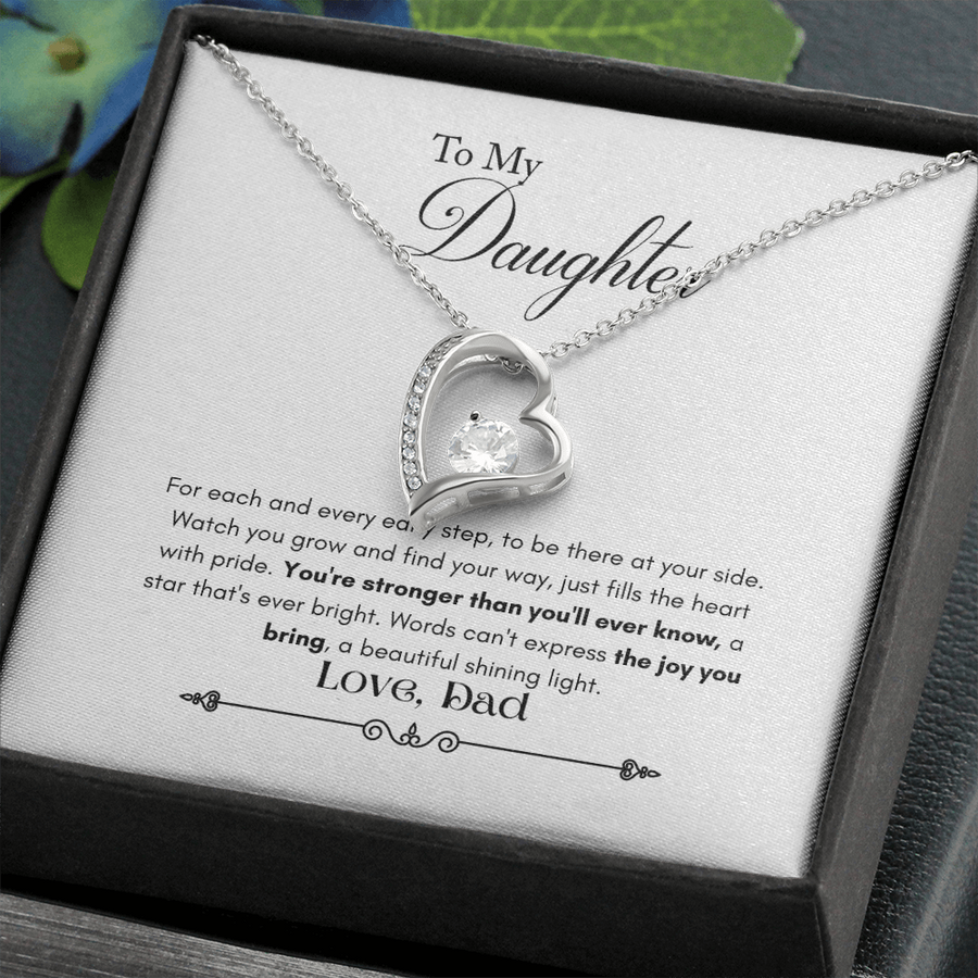 To My Daughter - Words Cannot Express The Joy You Bring - Necklace