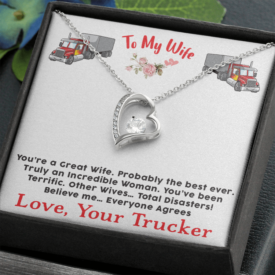 Trucker's Wife - Forever Love Necklace