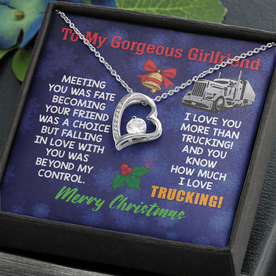 La petite amie du routier - Collier Amour éternel