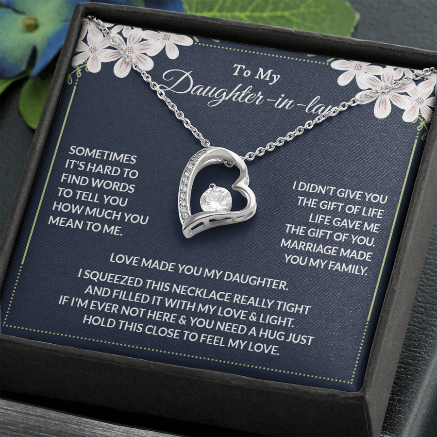 To My Daughter-in-law - Forever Love Necklace