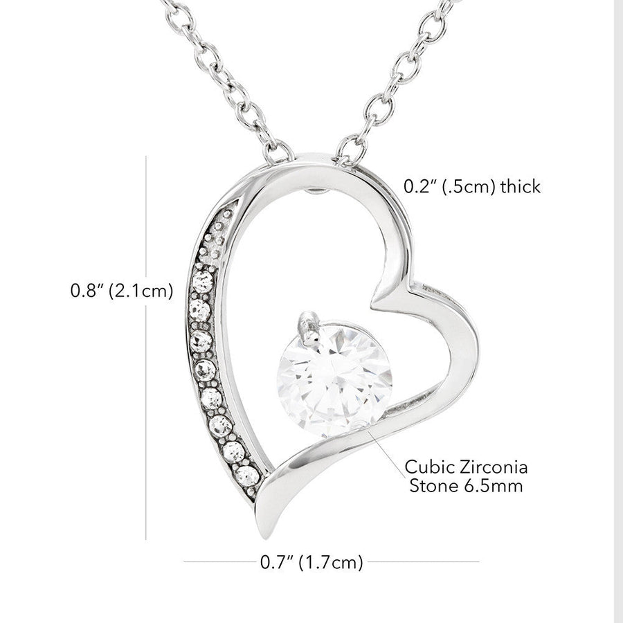 To My Wife - This Biker Always Has Your Back - Forever Love Necklace Message Card