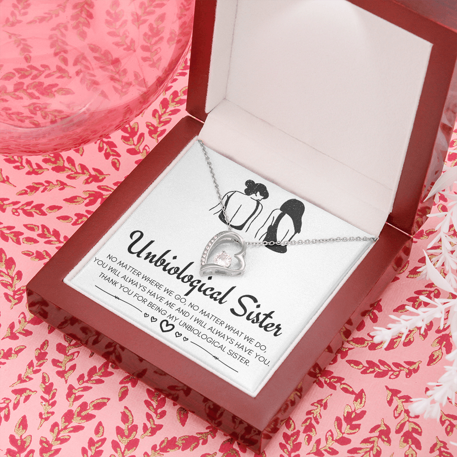 Unbiological Sister ?? - Friends Forever Necklace