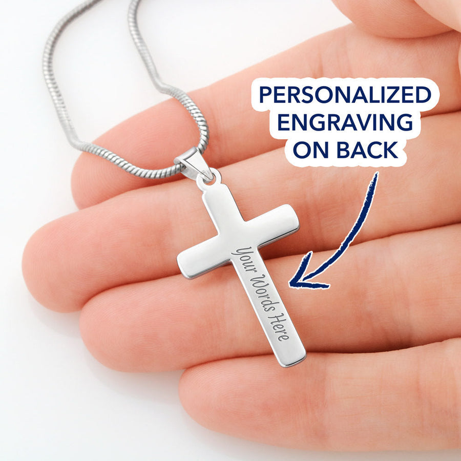 Gift For Your Man - The Love - Cross Necklace