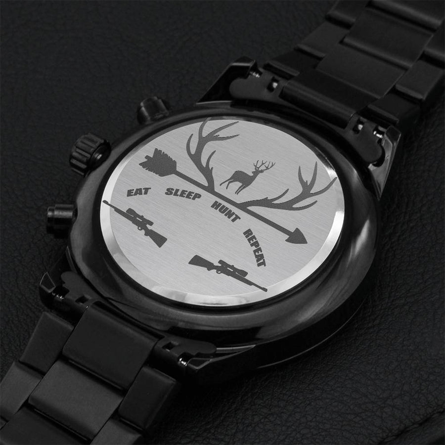 Best Gift For Best Dad Engraving Chronograph Watch