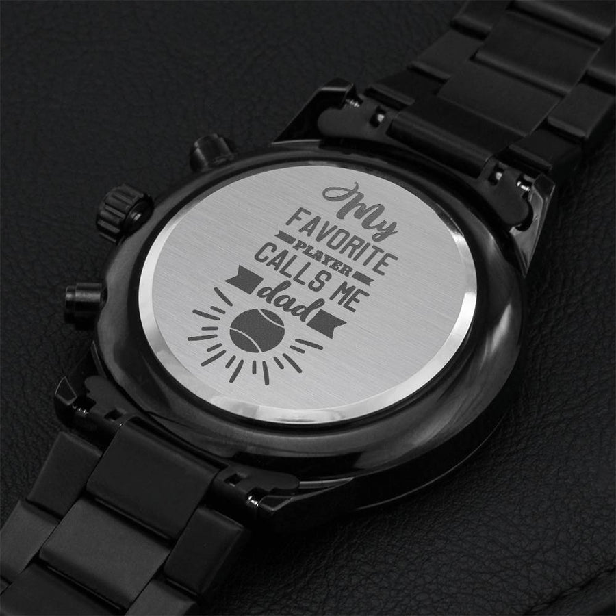 Fav Player Ca Engraving Chronograph Watch