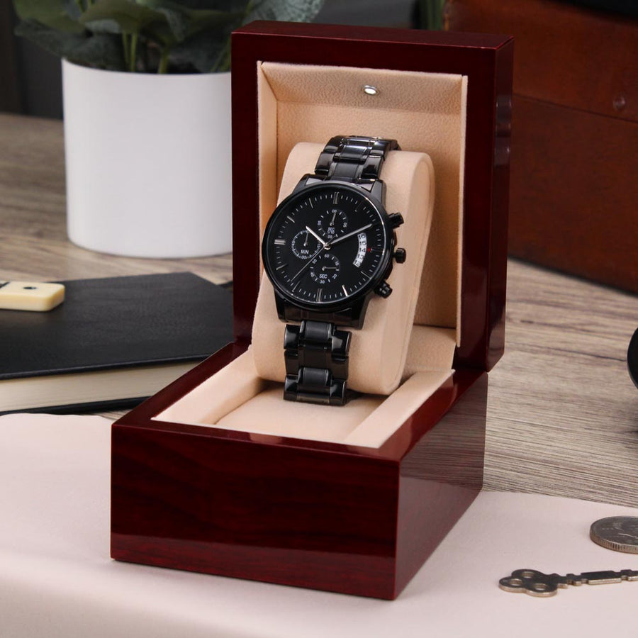 To My Dad - Watch 1 Engraving Chronograph Watch