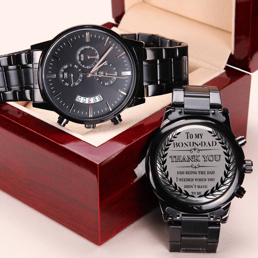 Dad When You Didn't Have Engraving Chronograph Watch