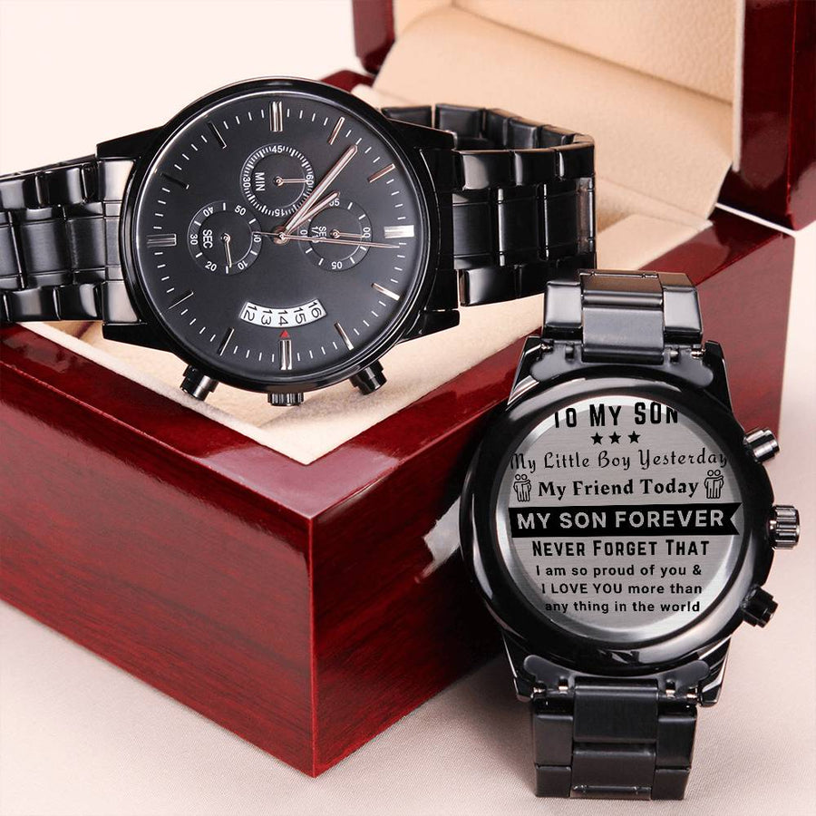 To My Son 2 Engraving Chronograph Watch