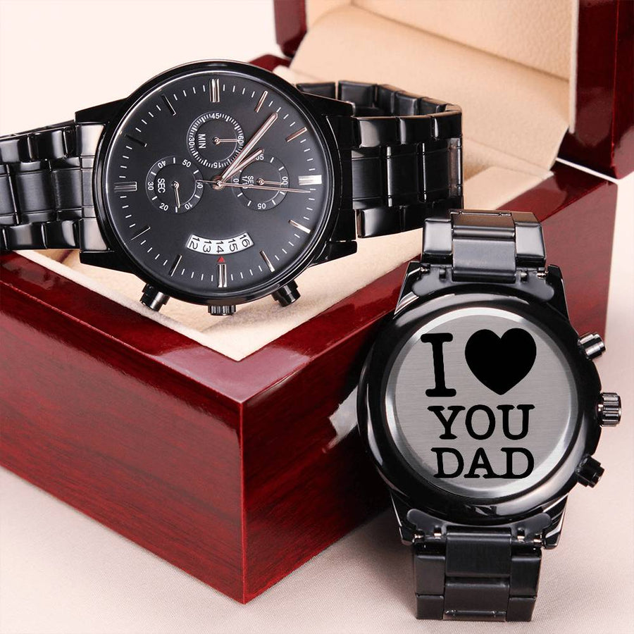 Best Watches To Gift Your Dad On Father's Day Engraving Chronograph Watch