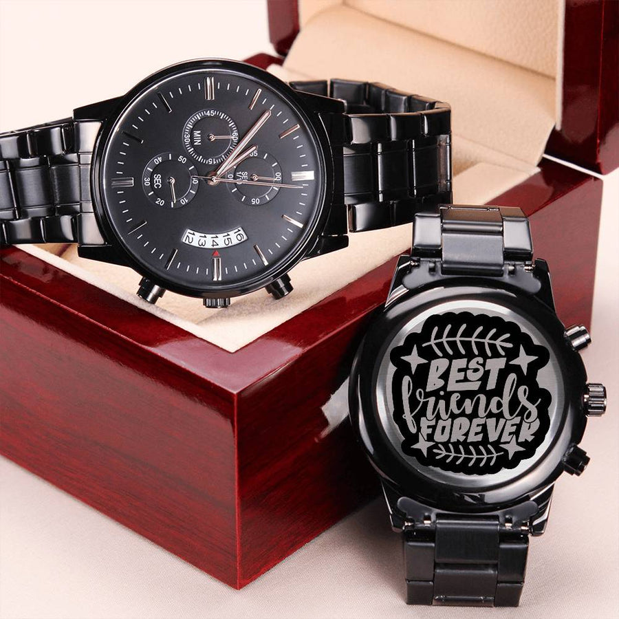 For Best Friend Engraving Chronograph Watch